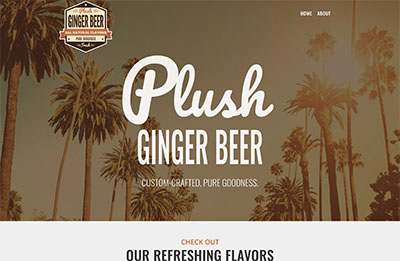 Plush Ginger Beer